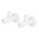 Комплект кранов Thermo Alliance Standart 1/2" белый